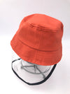 Protective Anti Spit Dust Fishing Bucket Saliva Kid Children UV Shield Hat Cap