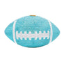 Turquoise Bling Football Clutch