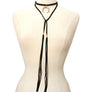 Suede Long Choker