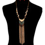 Tassel Necklace Set