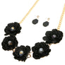 Five Flowers Necklace Set