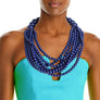 Navy Bubble Gum Bead Set