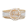 Gold Pearl Transparent Belt