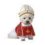 Cute Funny Pope Dog Puppy Cat Costume Halloween Clothes Dress Up Hat Cosplay