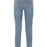 Light Blue Cotton Jeans & Pant