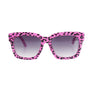 Purple Leopard Kids Wayfarer Sunglasses
