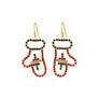 Xmas Mitten Earrings