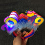 2019 Happy New Year Party LED Headband Light Up Glowing Hair Band Flashing Shade
