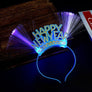 2020 Happy New Year Party Headband Light Up Glowing Hair Band LED Flashing Shade