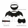 Black Bat Wing Cat Kitten Costume Puppy Cute Funny Pet Costume Cosplay Halloween