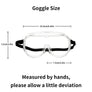 Safety Goggle Over Glasses Lab Work Eye Protective Eyewear Clean Lens Anti Dusts