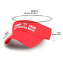 Keep America Great Visor Hat Donald Trump 2020 Again Campaign Adjustable Cap USA