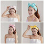 Spa Bath Shower Make Up Wash Face Cosmetic Adult Terry Headband Hair Head Band