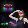 Happy New Year Party Sunglasses Light Up Glasses Glowing Eyes LED Flashing Shade