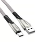 Type-C Fast Charging USB Cord Samsung Galaxy S8 9 10 Note Nylon Cable 1M, 2M, 3M