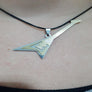 Stainless Music Plating Rock Guitar Pendent Necklace Adjustable String Jewelry