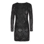 Black Polyester Dress