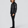 Black Cotton Jeans & Pant
