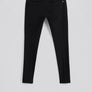 Black Cotton Jeans & Pant