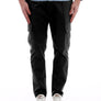 Black Cotton Jeans & Pant