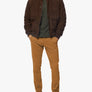 Brown Cotton Jeans & Pant