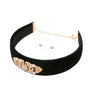 Velvet Stoned Choker