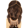 Gold and Cream Pearl Head Chain