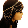 Gold and Turquoise Head Chain