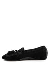 Kipstar Real Suede Leather Tassel Loafers