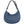 DIONA J WOMEN'S FASHION TRENDY CURVED ROUND ZIPPER SHOULDER BAG COLOR BLUE