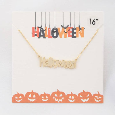 Halloween Pendant Necklace