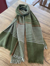HOUNDSTOOTH PLAID SCARF