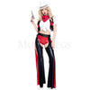 Ride'em Cowgirl Costume Wild West Women’s Halloween Cosplay Costume Set Sz S/M