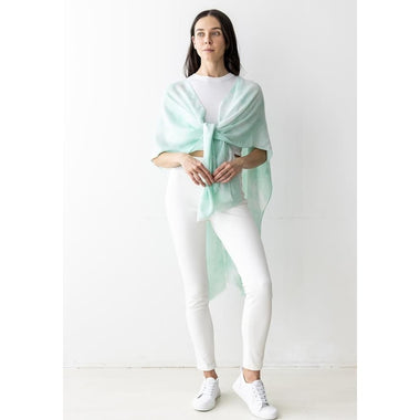 DIONA J FASHION TIE DYE KIMONO ONE SIZE COLOR MINT