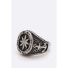 Diona J Anchor Unisex Stainless Steel Ring Size 12