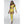 Kill Ninja 3 Pc Yellow Women's Halloween Cosplay Western Costume Set Size M/L