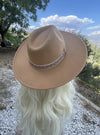 WIDE BRIM DANDY PANAMA HAT FOR WOMEN