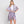 DIONA J PAISLEY FLOWER PRINT KIMONO CARDIGAN ONE SIZE COLOR PURPLE