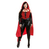 Plus size Seductive Red costume set Black/Red Size M