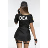 Top Aviator Director costume set Black M/L