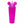 Diona J Cute Ear Tumbler With Straw And Lid Fuchsia