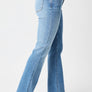 Judy Blue Full Size Mid-Rise Waist Straight Jeans