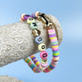 DOG MOM REUBBER BEADS BRACELET SET