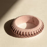 Braided Bamboo Fabric Bangle - Natural Style