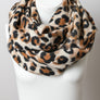 Basic Leopard Print Infinity Scarf