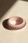 Braided Bamboo Fabric Bangle - Natural Style