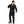 Green Leaf Doctor 3 Pc Halloween Cosplay Black Men's Costume Set Size L