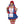 Raggedy Ann 3 Pc Dress Choker & Armbands Halloween Cosplay Costume Set Size M/L