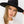 Vegan Felt Panama Upturned Brim HAT FOR WOMEN