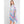 DIONA J WATERCOLOR BOHO GEOMETRIC PRINT KIMONO ONE SIZE COLOR BLUE